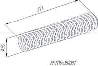 Пружина 90 х 11,5 х 368