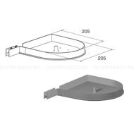 Крышка боковая RK205D круглая